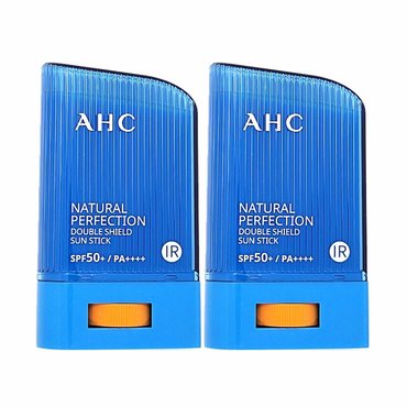 AHC 1+1 AHC 내추럴 퍼펙션 더블 쉴드 선스틱22g