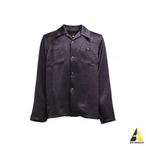 NEEDLES 니들스 24 LS Cowboy One-Up Shirt Dk.Purple (OT200) (카우보이 원 업 롱슬리브 셔츠)