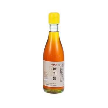  전통압착식 들깨 들기름 300ml