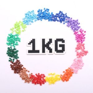 클레이피아 디폼평평블럭 8mm 1kg(약5800개입) 색상별 골라담기