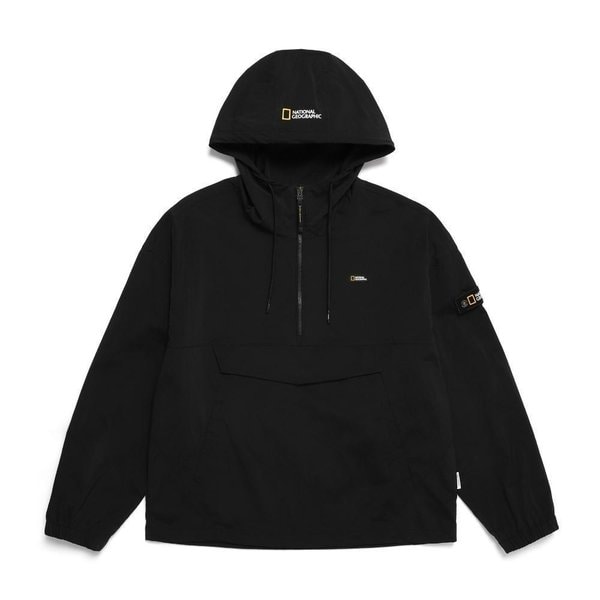 [여주점] N241WFT180 여성 우븐 스트레치 후디 아노락 카본블랙