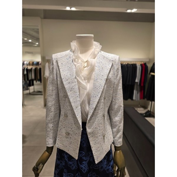[파주점] 메탈 버튼 글리터 믹스 트위드 블레이저 JR4A0JK319