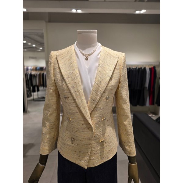 [파주점] 메탈 버튼 글리터 믹스 트위드 블레이저 JR4A0JK319