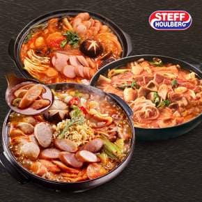 스테프 부대찌개 600g x 3팩 외 핫도그