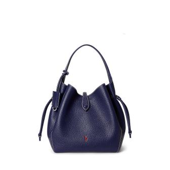 폴로 랄프 로렌 여성 폴로 플레이 레더 드로스트링 백(WAPOBAG03520126410)