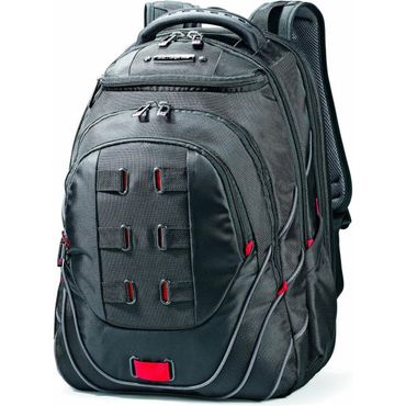  미국 샘소나이트 캐리어 Samsonite Tectonic PFT Laptop Backpack 블랙/Red 17Inch 1685333