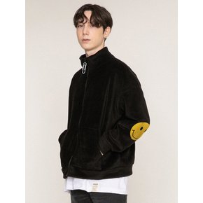 [UNISEX]엘보우 도트 플리스집업 자켓_2color