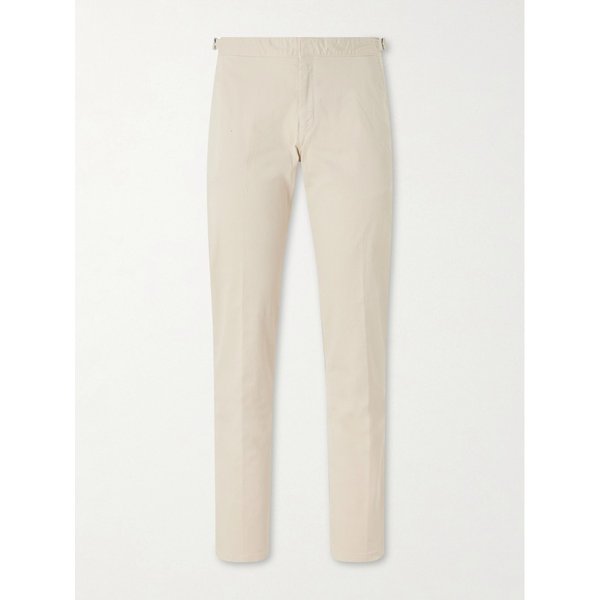 팔론 슬림 스트레이트 코튼 블렌드 트윌 팬츠 46376663163073582