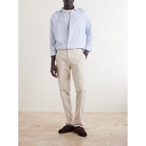 팔론 슬림 스트레이트 코튼 블렌드 트윌 팬츠 46376663163073582