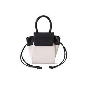 PANIER JINI CANVAS BAG-BLACK