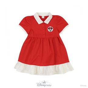 [디즈니베이비여름]디즈니미니컬러배색원피스(RED)_79R324052
