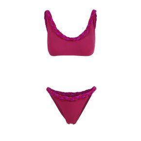 [비키아마니] Bikini PLUTONE Pink  Purple