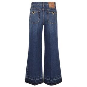 24FW 발렌티노 가라바니 데님 스트레이트 팬츠 BDD13U 79E 558 MEDIUM BLUE DENIM