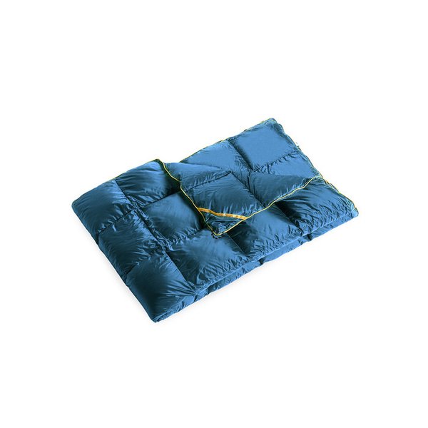 Duck Down Blanket Blue
