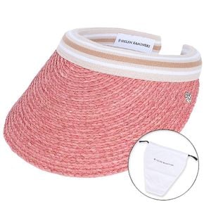 24SS 여성 비앙카 바이저햇 HAT50265 POMELONOUGATSTRIPE PKG 75475004