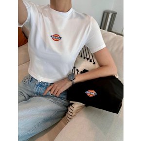 25 FW 여성 메이플 밸리 로고 크롭 반팔 티셔츠 2색 택1 FSR14WH FSR14KBK