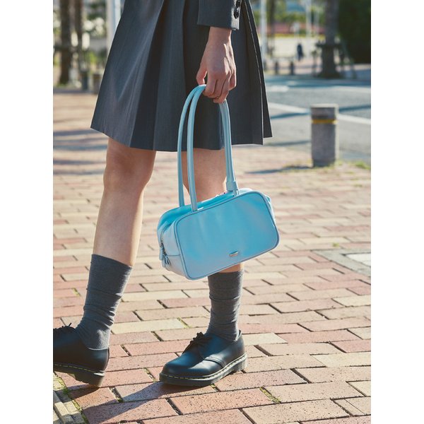 SQUARE TOTE BAG (SKY BLUE)