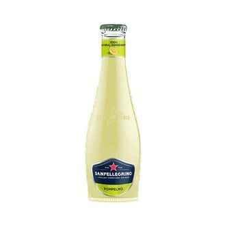  산펠레그리노 탄산음료 폼펠모 자몽 200ml 병 24개 1박스