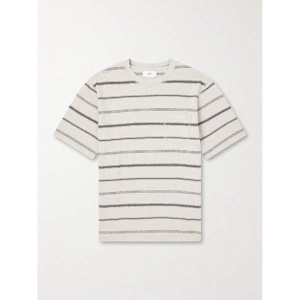 미스터 피 스트라이프 코튼 저지 티셔츠 46376663163004787