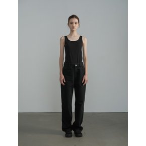 COTTON SLEEVELESS_BLACK