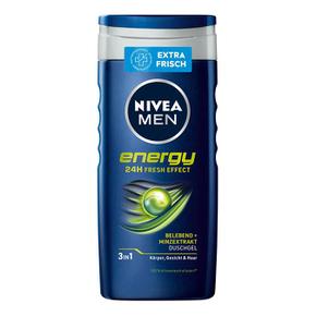 [해외직구] 독일직구 Nivea 니베아 남성용 에너지 샤워젤 250ml 2팩