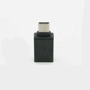 USB3.1 (Type C) OTG젠더(C M 3.0 F)Short Black