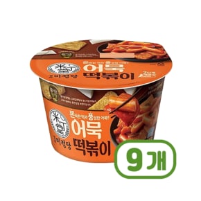 미정당 어묵떡볶이 즉석용기컵 346g x 9개