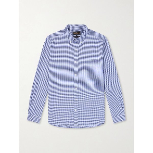 빔스 체크 코튼 버튼다운 칼라 셔츠 46376663162982567