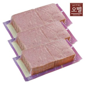 스모크햄 슬라이스 1kg 냉장 x 3개