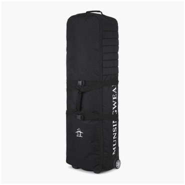 먼싱웨어 블랙 공용 휠 캐디백 트래블 커버 MQ111MBG21(BK00)