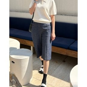 [25SS]헤지데님 버뮤다 팬츠 (HSPA-5B501)