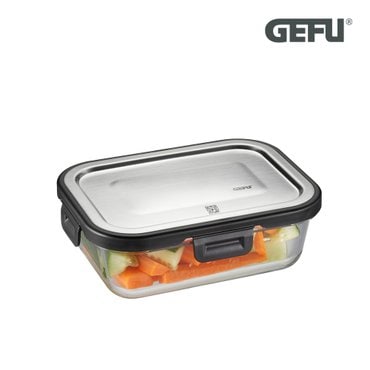 게푸 직사각 밀폐용기 600ml