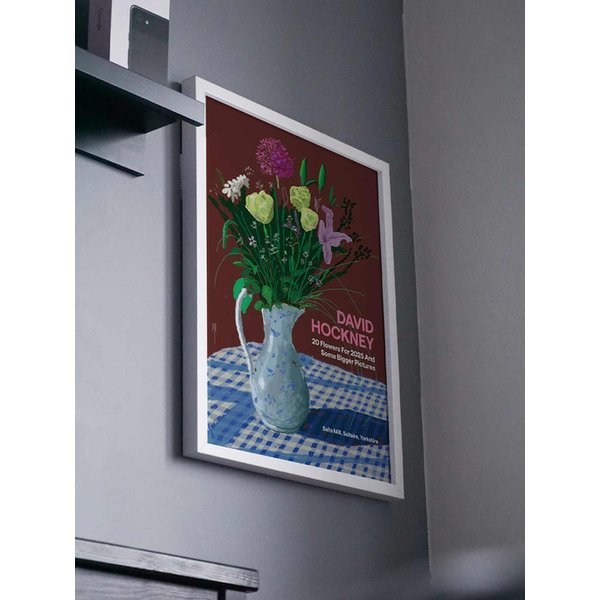 [데이비드 호크니] Jug with Flowers 49.4 x 70.7 cm
