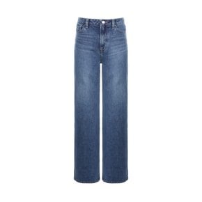 M 게스바지 NQK YP1D6015_MBL 여성 아웃심 진주 트임 와이드_MEDIUM BLUE