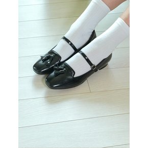 tassle mary jane shoes  black 메리제인 태슬로퍼 블랙