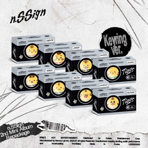 [CD]N.Ssign (엔싸인) - 미니 2집 리패키지 [Tiger] (Nfc키링 Ver.) / N.Ssign - 2Nd Mini Album Repackage [Tiger] (Nfc Keyring Ver.)