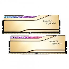 G.SKILL DDR5-6000 CL28 TRIDENT Z5 ROYAL NEO 골드 (32GB(16Gx2))