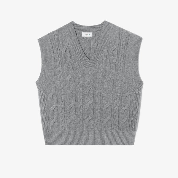 [시흥점] 여성 케이블 브이넥 베스트 AF7731-55NO