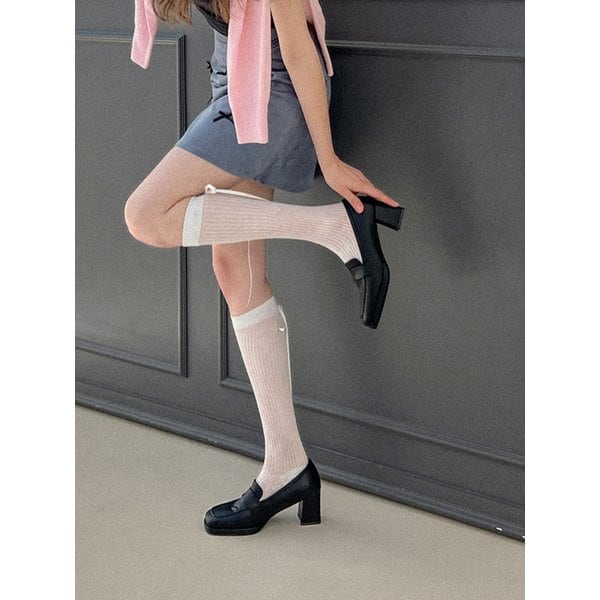 Dolly 스퀘어 로퍼힐(6cm) _ AOH363 l 3colors