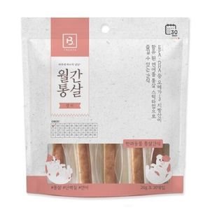 오너클랜 브리더랩 월간통살 연어 스틱타입 30개입