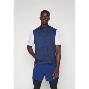 5171152 ASICS METARUN PACKABLE GILET - Waistcoat midnight