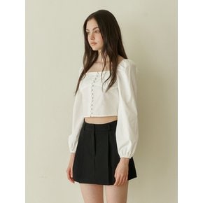 Baby long sleeve blouse - white