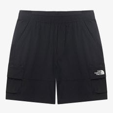 [노스페이스 공식] NS6NR05J 화이트라벨 아이스런 카고 쇼츠_BLACK