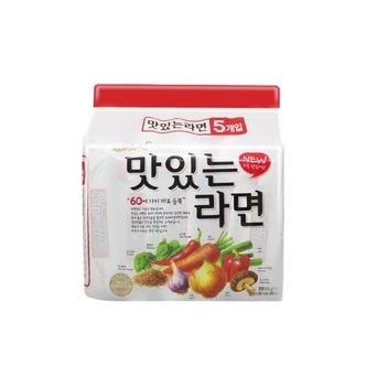  삼양 맛있는라면 115g 멀티 5입 1봉