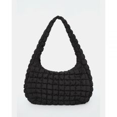 5020812 COS Oversized Quilted Crossbody - Black Dark