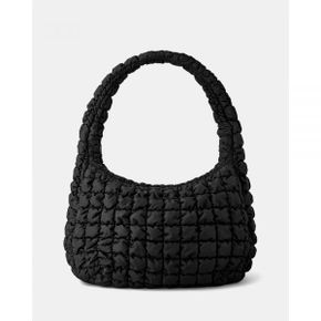 5020812 COS Oversized Quilted Crossbody - Black Dark