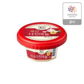 종가 국산 다진마늘 150g x 4개