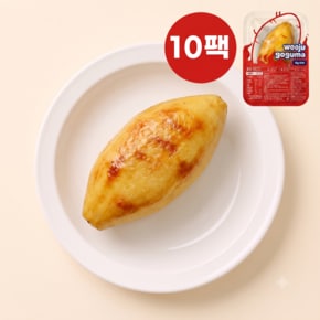 클래식 군고구마 140g x 10팩 통고구마 냉동고구마 아이스고구마 전자레인지 간편간식