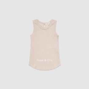 렐리나 슬리브리스 티셔츠 ㅡ 핑크