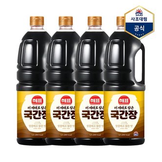 대림선 해표 더 제대로담은 국간장 1.8L x 4병_P376975265